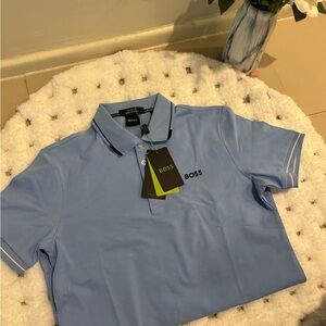 Boss Sky Blue Polo Shirt
